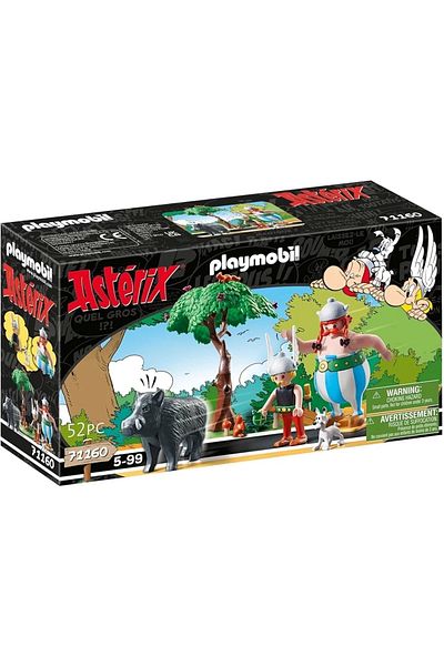 Playmobil Asterix Wild Boar Hunting 71160