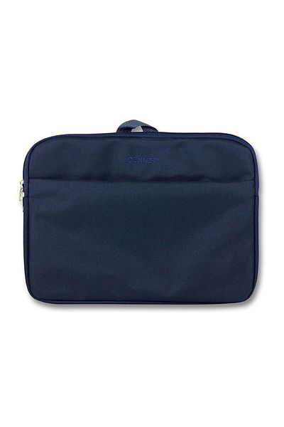 ÜMİT ÇANTA Cennec Horizontal Navy Blue 15,6 ιντσών Συμβατό ανδρικό φορητό υπολογιστή/σημειωματάριο και χαρτοφύλακας