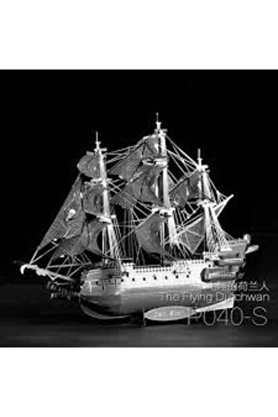 DIY UÇAN HOLLANDALI FLAİNG DUTCHWAN 3D Metal Maket Bulmaca Puzzle modeli kitl...