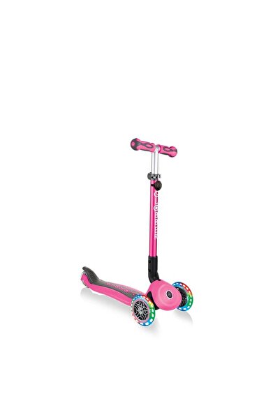 Globber Go Up Deluxe Işıklı Scooter - Pembe