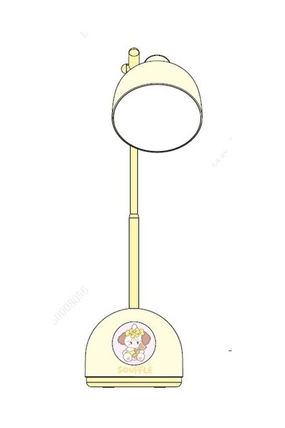 Miniso Mikko Lisanslı Ayarlanabilir Başlıklı Şarjlı Dokunmatik Masa Lambası -...