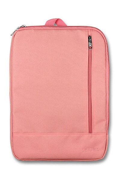 ÜMİT ÇANTA Cennec Vertical Pink Χαρτοφύλακας και Τσάντα Laptop/Notebook - Συμβατό 15,6 ιντσών - Γυναικεία