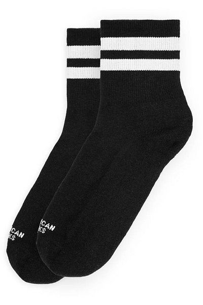 American Socks Επιστροφή σε ψηλές κάλτσες Blk Ankle
