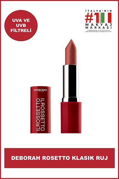 Deborah Il Rosetto Classic Lipstick No: 8008009518110715