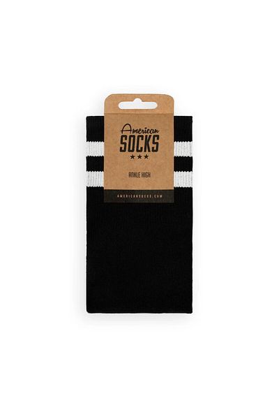 American Socks Επιστροφή σε ψηλές κάλτσες Blk Ankle