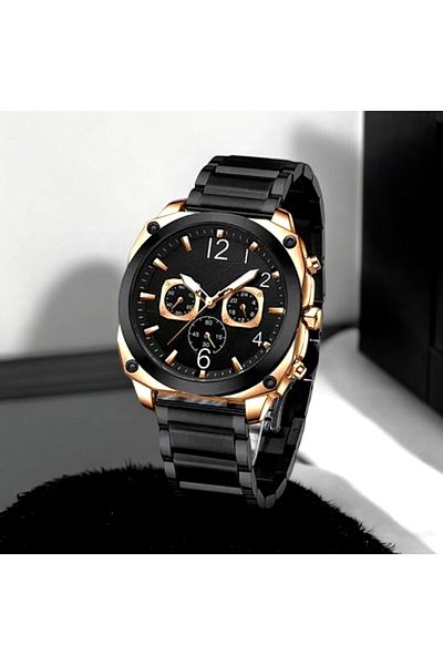pullmarkt Men's Sports Analog Clock Model