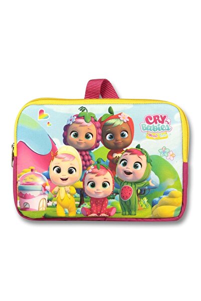 ÜMİT ÇANTA Cennec Yatay CRY Babies Sarı Yeşil Tablet Çantası - Kız Çocuk - 10...