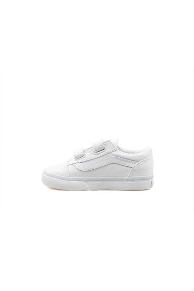 Vans Old Skool V Baby - Casual Shoes White VN000CRWAHP1