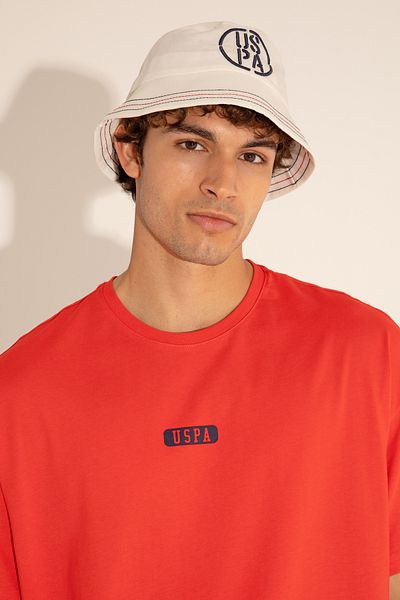 U.S. Polo Assn. قبعة دلو بيضاء - 50286418 -vr013