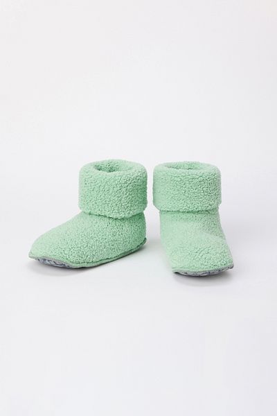Woody Velsoft Booties-Boo - Mintgrün 719 Modell