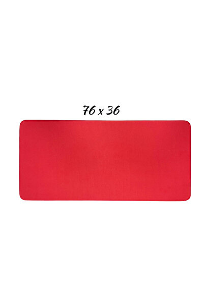 Büyük Boy Sümen  Memory Foam Kaymaz Taban Mouse Pad MSP-010 KIRMIZI