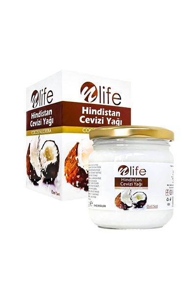 NLife Natural Coconut Oil Cold Pressed 150 Gr