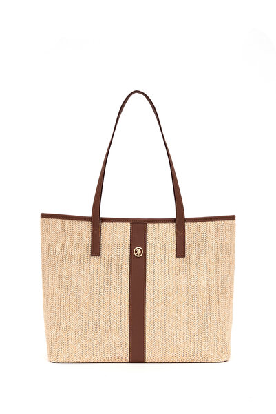 U.S. Polo Assn. Жіноча бежева сумка через плече 50286217-VR011