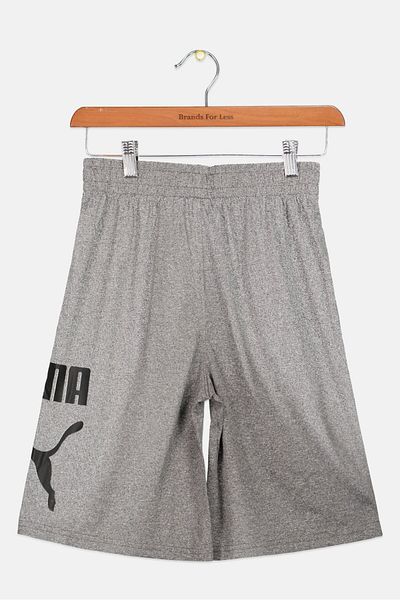 Puma Kids Boy Sportswear Fit Training Short, Grey