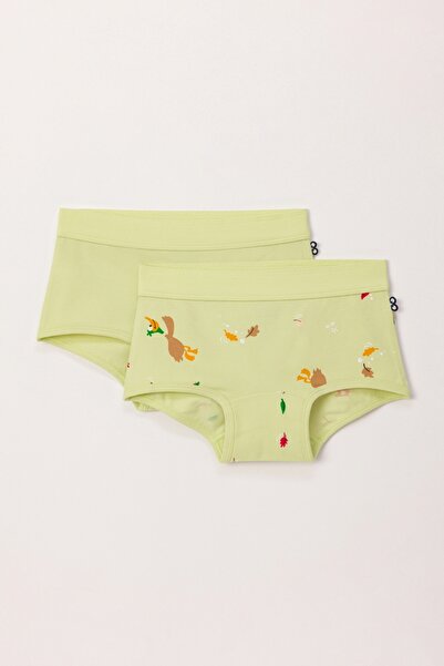 Woody 2-8 Years 2-Piece Girl's Panties-Shd - 069-Set