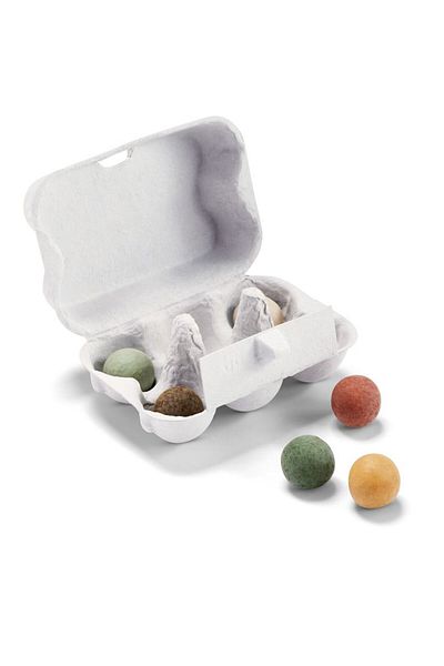 Tchibo 6 Seed Balls, Off White