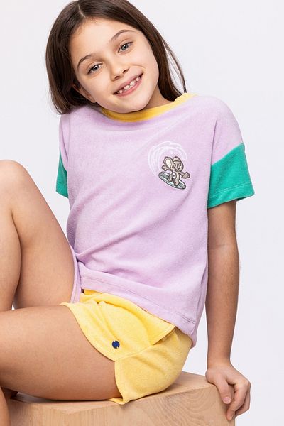 Woody 2-8 Years Girl's Pajamas-Bsa - 313-Lilac