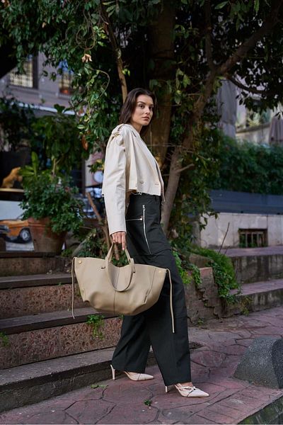 Madamra Mink Damen Portemonnaie Pole Hand- und Umhängetasche
