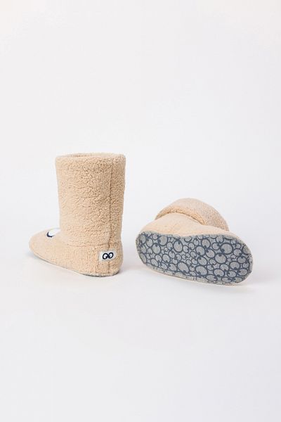 Woody Velsoft Booties-Bor 127-Crem Color