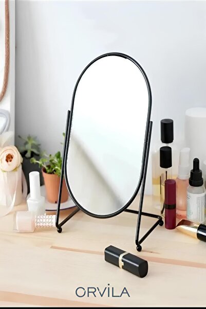 Orvila Dekoratif Masaüstü Makyaj Aynası Metal