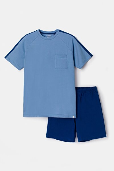 Woody Pijamale pentru băiat 2-8 ani-Qts - 818-albastru