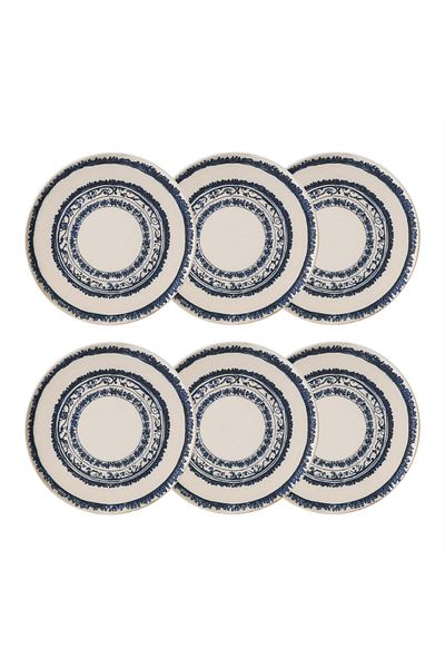 Mudo Home 21CM PORTO Cake Plate - Pack of 6