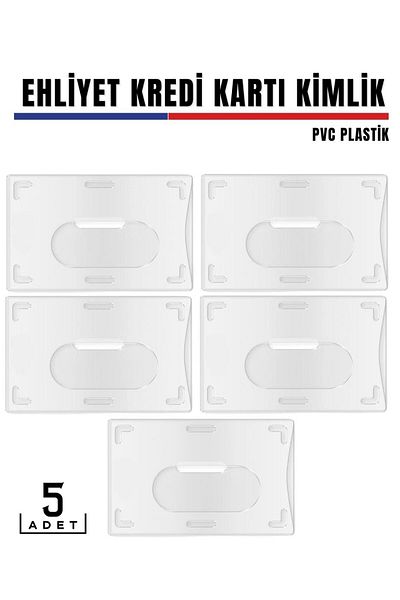Takaz Global Pack of 5 Driver's License and ID Card Protector427980