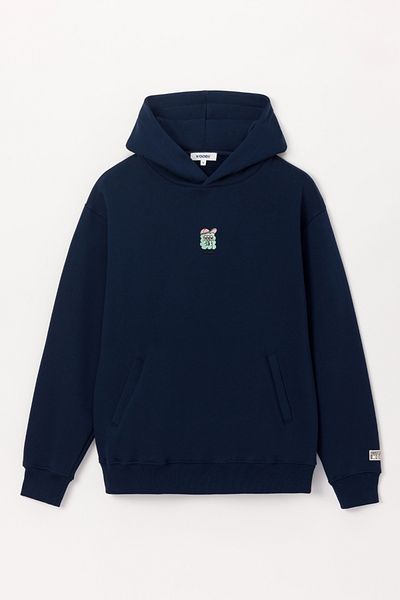 Woody Hanorac cu glugă unisex bleumarin - SLC 885