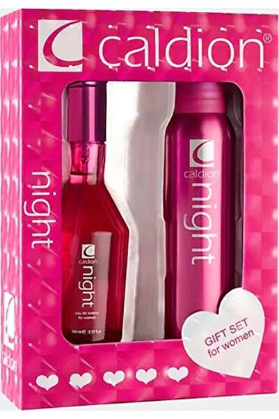Caldion Night Kadın Parfüm Seti Edt 100 ml Deodorant 150 ml