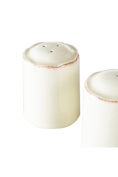Mudo Home Ekru Salt and Pepper Shaker Set