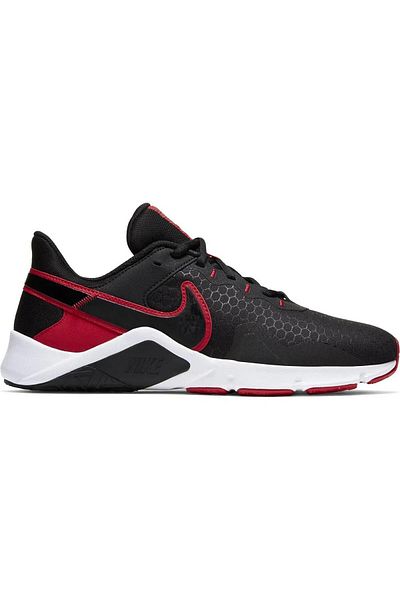 Nike Legend Essential 2 Black Red Sports Training Shoes