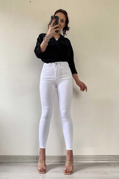 İstangül Butik Magic Lycra Jean - Narrow Paca Full Model