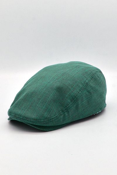 Külah Green Men's Textured London Cap - Flat Cap Hat