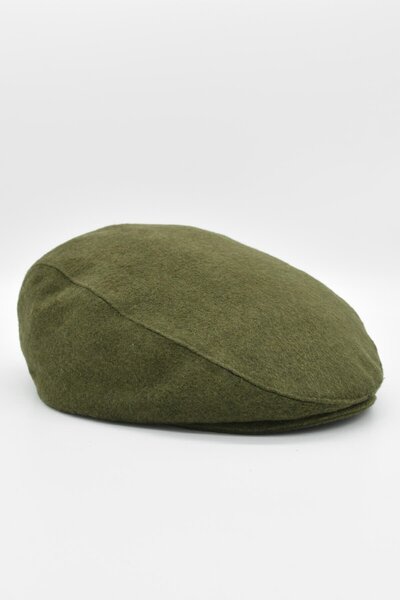Külah قبعة صوف ناعمة للرجال - كاكي