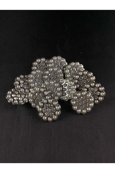 KULMAÇ AKSESUAR 6-Piece Pearl and Jewelled Button Series