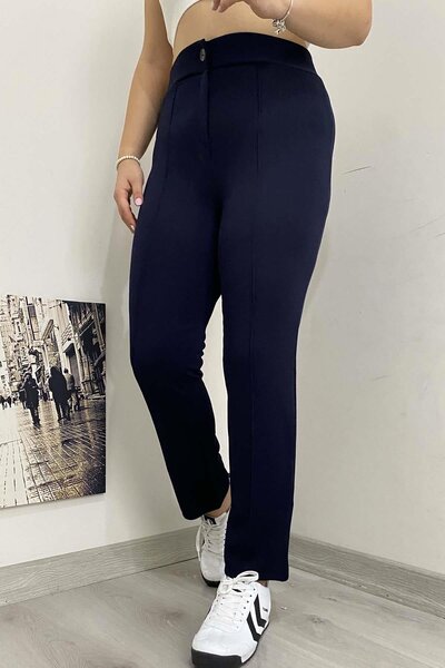 İstangül Butik Штани з повним лікрам для великих розмірів, довжиною до щиколотки