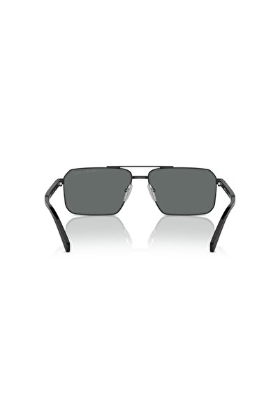 Prada Man Rectangle Sunglasses- Pr A57s - Lense Size:58mm - Black