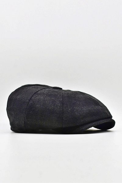 Külah Men's Plaid Tweed Wool Cap Peaky Blinders Hat