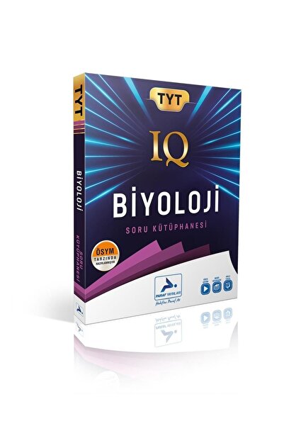 paraf yayınları Paraf Yayınları Tyt IQ Biyoloji Soru Kütüphanesi Paraf Yayınları