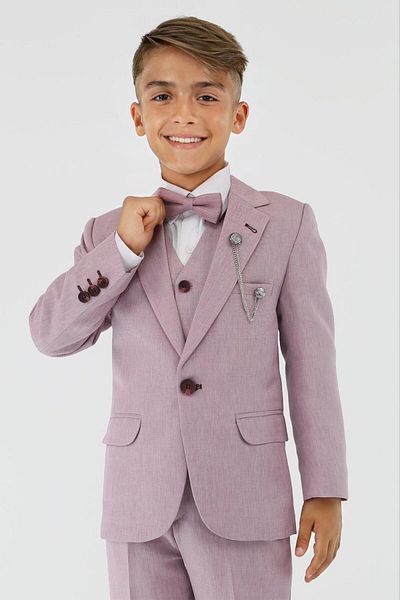 SIRRI 4 Pieces Colorful Suits for Boys