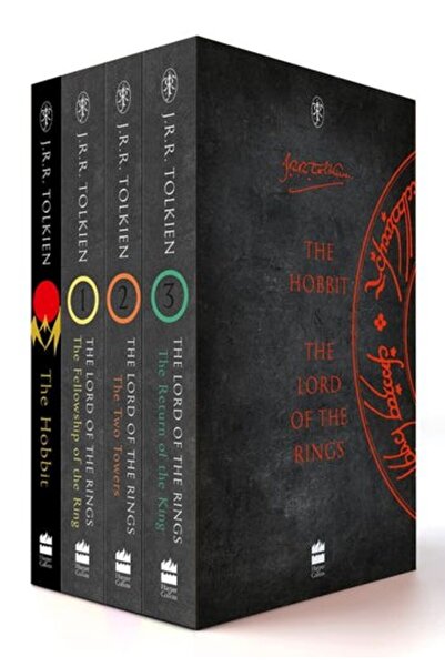 Penguin Books The Hobbit and The Lord of the Rings Boxed Set 4 Book