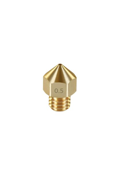 Koodmax - 5 Adet Nozzle - 3d Yazıcı Makerbot Mk8 Extruder 1.75mm/ 0.5mm Nozul...