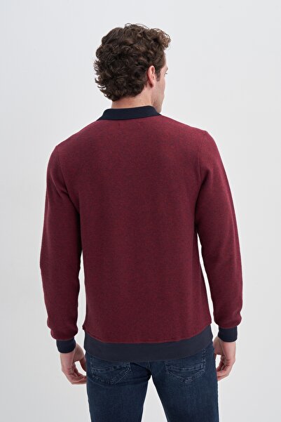 Cazador Φούτερ CAZ 5627 Θεσσαλονίκη Claret Red Melange