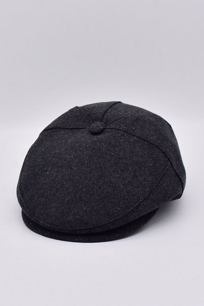 Külah Men's Button-Up Cap Premium Piece Winter Hat