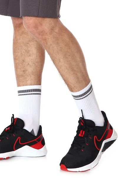 Nike Legend Essential 2 Black Red Sports Training Shoes