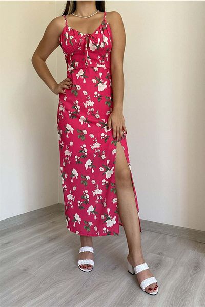 İstangül Butik Φόρεμα με λουλούδια με λουλούδια