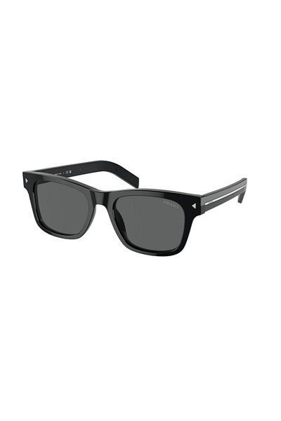 Prada Man Rectangle Sunglasses- Pr A17s - Lense Size:54mm - Black