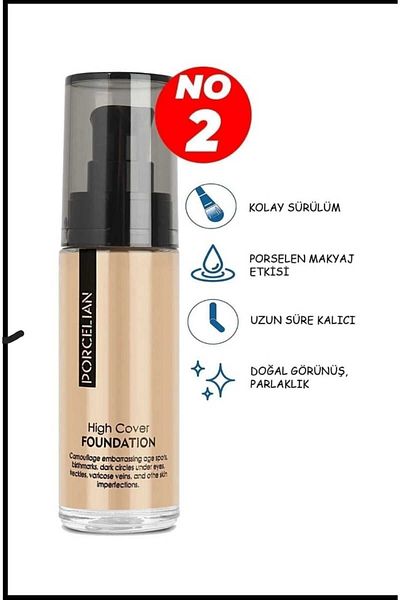 SEVRU High Covering Porcelain Foundation - High Cover No-2