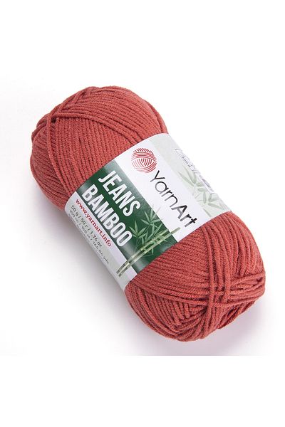 Yarnart Yarn Art Jeans Bamboo - Πλεκτό νήμα, Χρώμα πλακιδίου, Μοντέλο-142