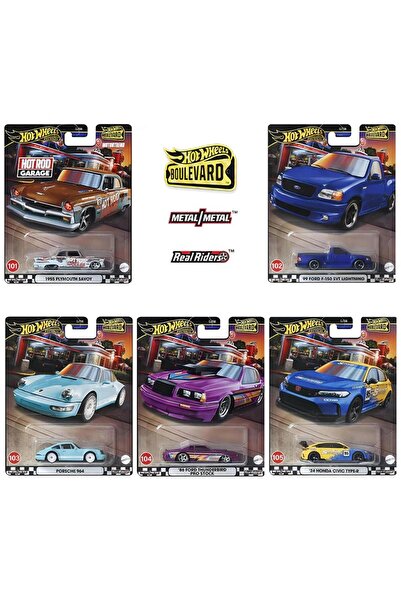 HOT WHEELS premium boulevard set boulevard 2024 set diecast araba model araba...